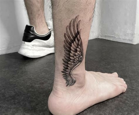 hermes tattoo sandals|Hermes wings calf tattoo.